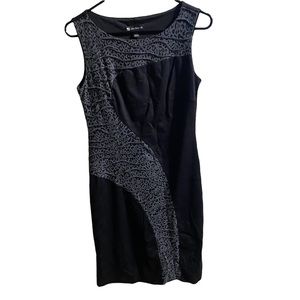 Valerie Bertinelli Black/Grey dress size 4